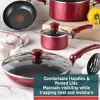 T-fal Essence, 20 Piece Non-Stick pots and pans Cookware Set - Image 4