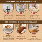 Master Baker Sourdough Starter Kit, All-Inclusive Set - Image 4