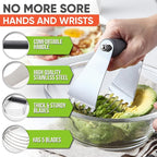 Spring Chef Large Gray Dough Blender - Image 3