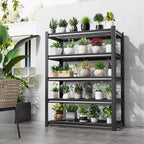 Set of 3 Garage Shelving-3000 lbs 5 Tier Storage Shelves, Adjustable Heavy Duty - Image 2
