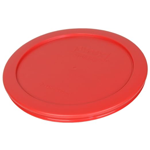 Pyrex 7201-PC 4-Cup Red Replacement Food Storage Lid - Image 2