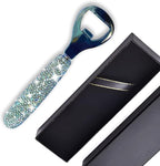 Handcrafted Silver Crystal Bling Beer Opener – Sparkle Diamond Bottle Openers - Image 3