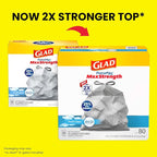 Glad ForceFlex MaxStrength Kitchen Trash Bags, 20 Gal, Fresh Clean Febreze - Image 2