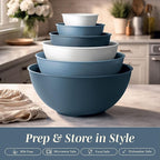 COOK WITH COLOR Mixing Bowls with Lids - Image 3