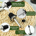 Ceramic Olive Oil Dispenser Bottle, Oil Dispenser Bottle - Image 3