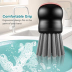 Mini Dish Brush for Cleaning Chicken Shredder, Palm Brush Dish Scrubber - Image 4