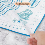Silicone Pastry Mat with Measurement, Baking Mat - Image 6
