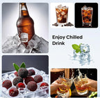 Silicone Ice Cube Tray 3 Pack, HANCELANT Ice Cube Mold, Ice Trays - Image 7