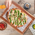 20 Inch Large Acacia Wood Cutting Board 1.5" Thick, Reversible Wooden Cutting - Image 6