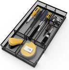 Desk Drawer Organizer, Metal Mesh Dividers Organizer - Image 5