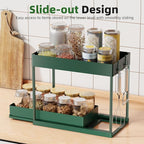 Simple Trending Under Sink Organizer 2 Pack, Sink Pull-Out Sliding Storage - Image 4