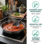 3 Pcs Silicone Spatula, Food Grade Rubber Spatula, Spatulas Silicone Heat - Image 3