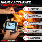 Alpha Grillers Meat Thermometer Digital - Image 2
