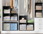 6-Cube Storage Organizer, Closet Organizer Storage Cabinet Shelf Bookcase - Image 6