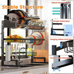 ADBIU Over Sink Dish Drying Rack Snap-On Design Large Dish Drainer Storage - Image 5