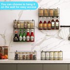 JKsmart High Capacity 6-Tier Spice Rack Organizer - Image 4