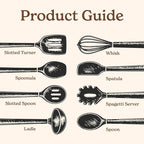 Country Kitchen Non Stick Silicone Utensil Set - Image 3