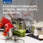 Daniks Standard 6-Piece Stainless Steel Cookware set - Image 6