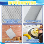 3 Pack Microfiber Dish Drying Mat, 24 x 17 inch Super Absorbent Drying Pad - Image 3