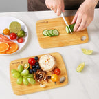 2 Pack Small Bamboo Wood Cutting Board - Image 6
