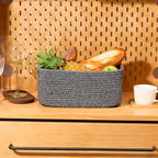 MiniArk Small Storage Baskets for Organizing | Closet Organizer Bins | Shelf - Image 5