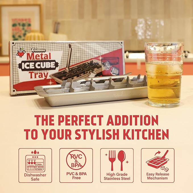 Stainless Steel Ice Cube Tray - Image 3