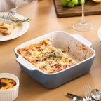 DOWAN 8x8 Baking dish, Square Baking Pan, Ceramic Casserole Dishes - Image 6