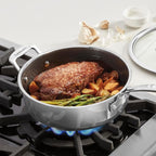 Cuisinart FusionPlus Hybrid Stainless Steel Cookware, 3.5-Quart Sauté Pan - Image 2