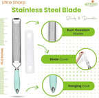 Spring Chef Stainless Steel Lemon Zester Grater - Image 4