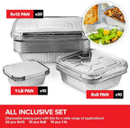 Stock Your Home Disposable Foil Pans - Image 2