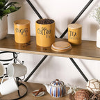 DII Kitchen Accessories Retro Collection, Canister Set, 3 Piece - Image 4