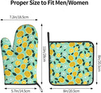 Lemon Pot Holders and Oven Mitts - Image 3