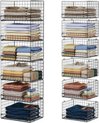 Yociyoga 6-Tier Stackable Closet Organizers and Storage Shelves, Closet Shelf by FollowWithYociyogaTogether