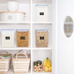 Vtopmart Large Food Storage Containers 5.2L / 175oz, 4 Pieces BPA Free Plastic - Image 8