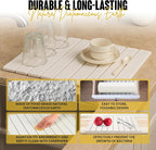 Large Stone Dish Drying Mat for Kitchen Counter, Instant Drying Pad, Super - Image 8