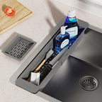 NiHome Extendable Over Sink Kitchen Organizer, Small Telescopic Brush Storage - Image 9