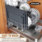 Kikcoin Plastic Cutting Boards for Kitchen, 3-Piece Large Cutting Board Set - Image 6