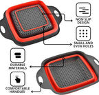 Square Collapsible Colander - Image 3