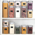 Vtopmart 32pcs Airtight Food Storage Containers Set, BPA Free Plastic Kitchen - Image 4