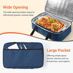Insulated Casserole Carrier Portable Food Tote - Image 5