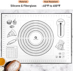Silicone Pastry Mat, Baking Mat - Image 2