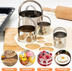 Pastry Cutter, Biscuit Cutter, Dough Scraper, Bread Lame, Stainless Steel - Image 5