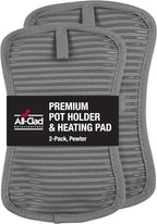 All-Clad Premium Pot Holder & Heating Pad, Heat Resistant to 500 Degrees by All-Clad