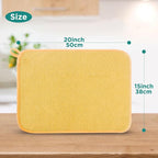 GeeRic Microfiber Dish Drying Mat, Super Absorbent Kitchen Dish Drying Pad - Image 2