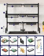 Kitsure Over The Sink Dish Drying Rack - Image 3