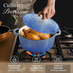 Nuovva Enamelled Cast Iron Dutch Oven Pot - Image 7