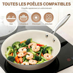 9.25 Inch Ceramic Nonstick Frying Pan Skillet - Image 6
