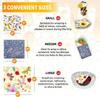 Beeswax Wrap, Beeswax Wraps For Food, Sustainable, Beeswax Food Wrap for - Image 3