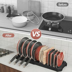 Pots and Pans Organizer for under Cabinet, Pan Pot Organizers inside Cabinet - Image 5