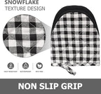 1 Pair Short Oven Mitts - Image 5